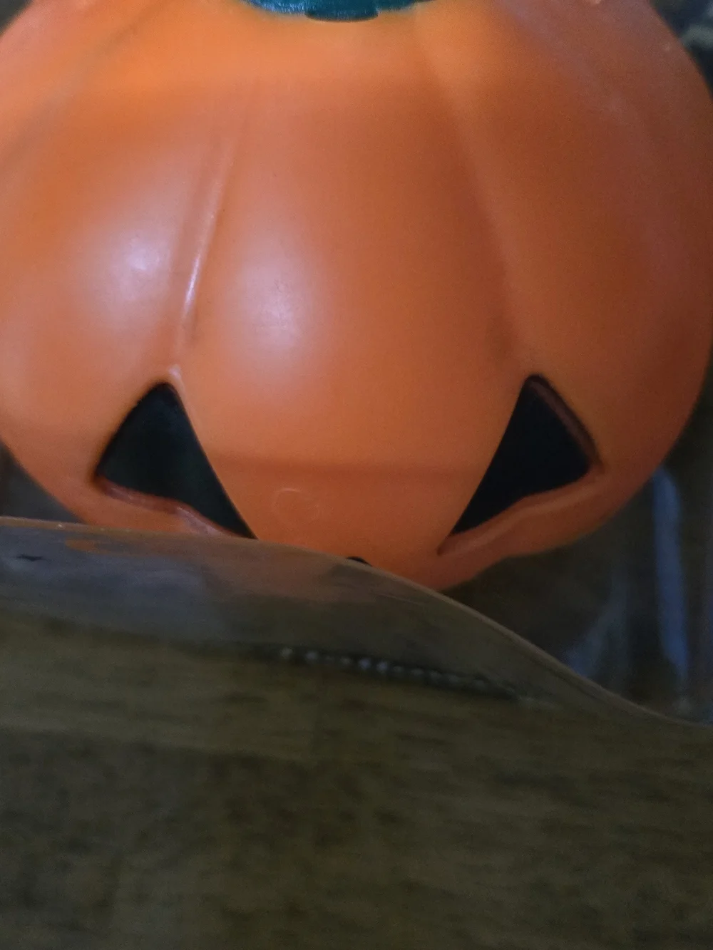 Happy Halloween Orange Jack-O'-Lantern Jumbo Squishy